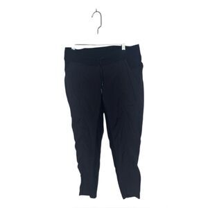 Lululemon Mid-Rise Dance Studio‎ Black Drawstring Jogger Pants. Size 10.